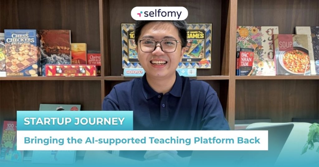 Tuoi Tre Newspaper interviews Founder of Selfomy: "The startup journey of bringing back the AI platform to support teaching"