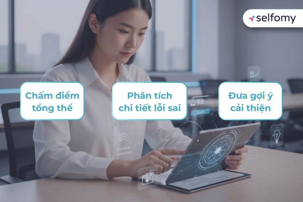 Sức mạnh của AI trong ứng dụng chấm bài thi IELTS