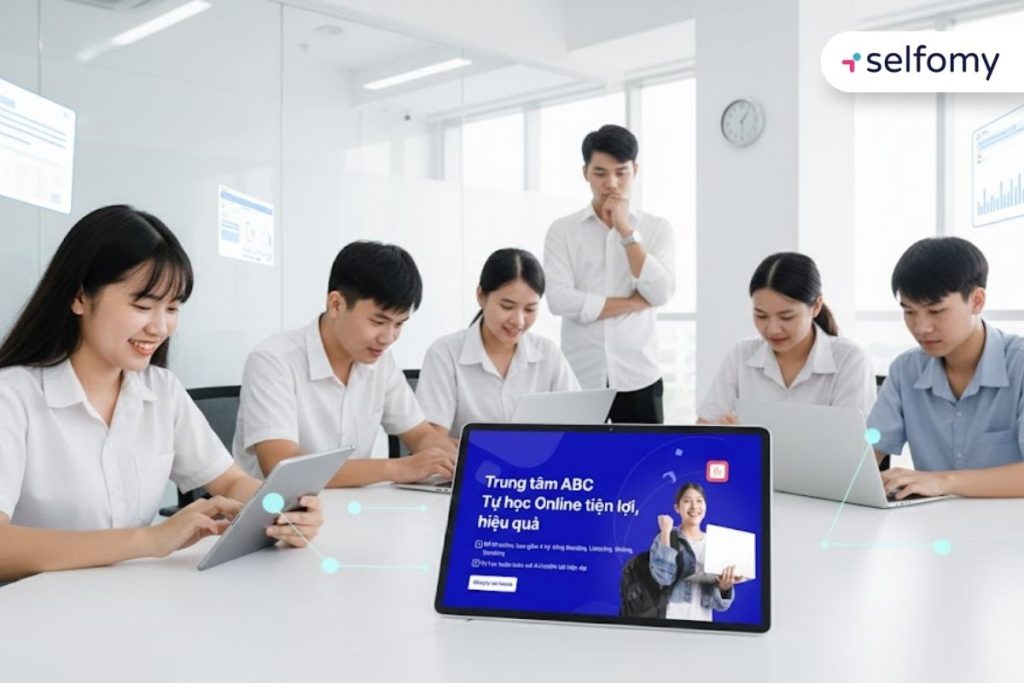 Selfomy One là nền tảng cần thiết cho các trung tâm IELTS, TOEIC, SAT