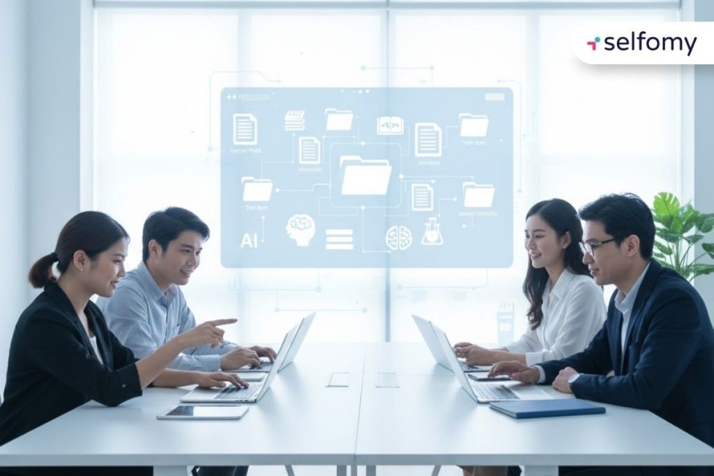 Xây dựng kho tài liệu giảng dạy nội bộ ngay trên LMS của trung tâm