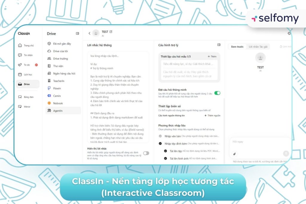 Lớp học ảo ClassIn tăng khả năng tương tác khi dạy học