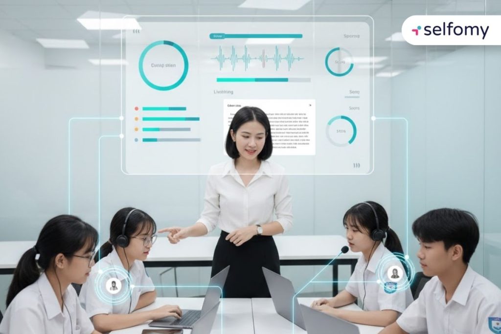 Một LMS bắt kịp thời đại là phải tích hợp được các tính năng AI