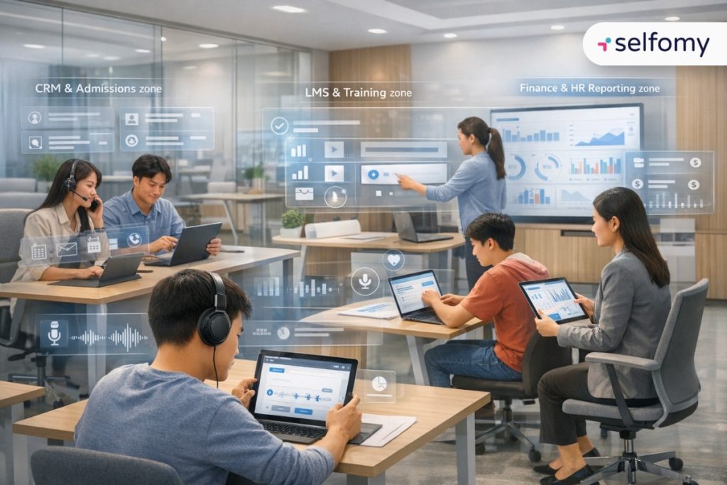 Các tác vụ nên có cho một phần mềm quản lý trung tâm IELTS