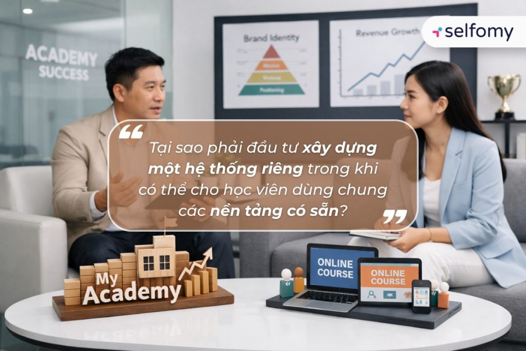 Nhiều trung tâm vẫn hoài nghi về lợi ích của một hệ thống luyện thi riêng biệt cho trung tâm