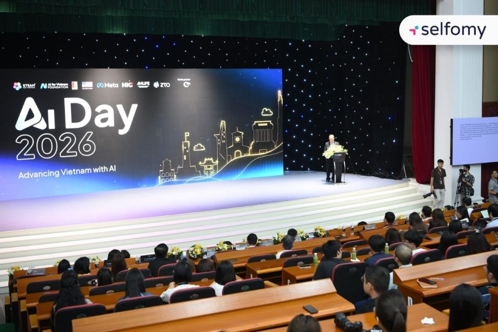 Khai mạc sự kiện AI DAY 2026 tại hội trường Đại học Bách khoa Hà Nội
