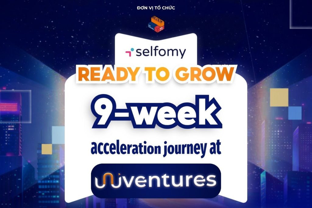 Selfomy is geared up to accelerate through the 9-week UniVentures Accelerator Programme