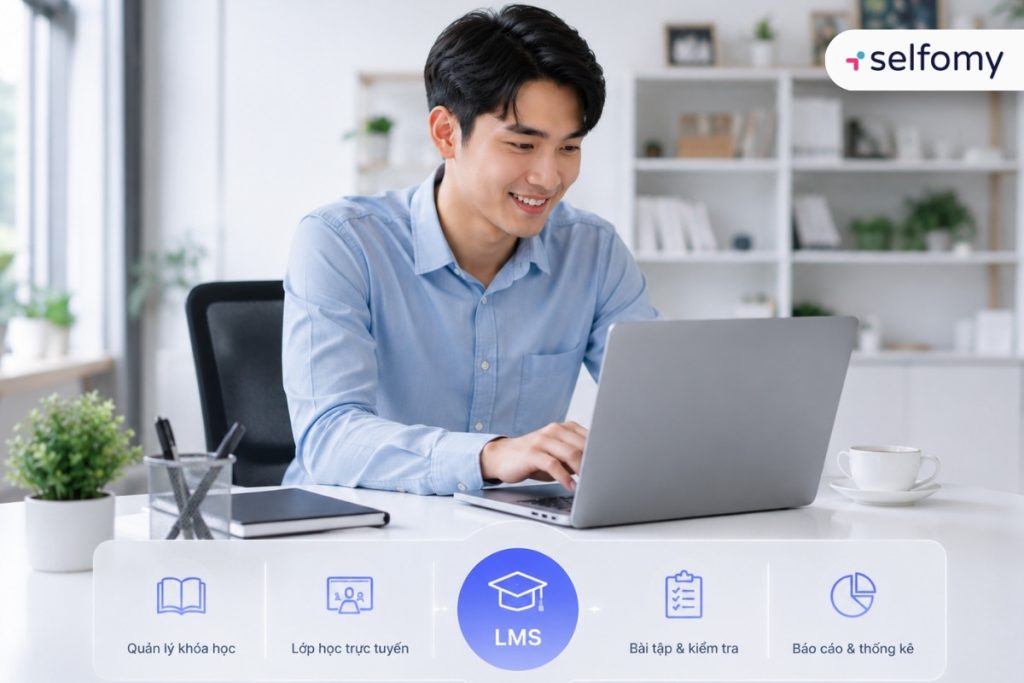 Hệ thống quản lý học tập (LMS) đang là nền tảng để tổ chức khóa học IELTS Online thành công