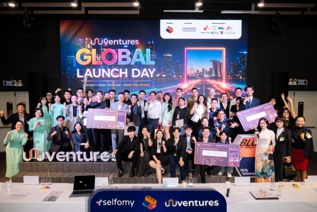 Ngày hội UniVentures Global Launch Day vừa qua quy tụ 10 startup xuất sắc nhất từ các trường đại học