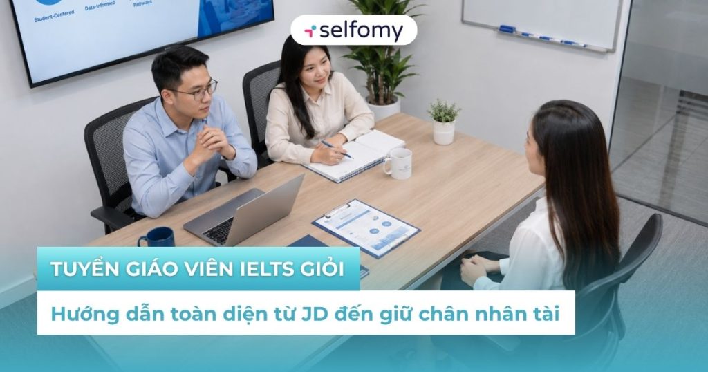Hướng dẫn toàn diện cách tuyển giáo viên IELTS giỏi