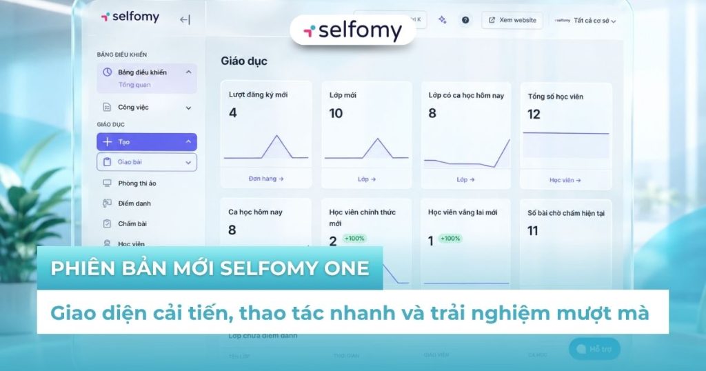 Phiên bản mới Selfomy One có những thay đổi gì?