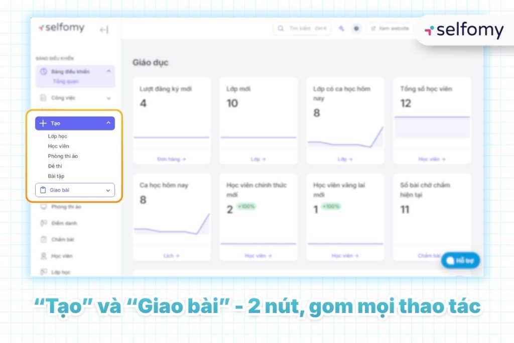 Quy hoạch thao tác tập trung giúp giáo viên tiết kiệm hàng giờ đồng hồ làm việc mỗi tuần